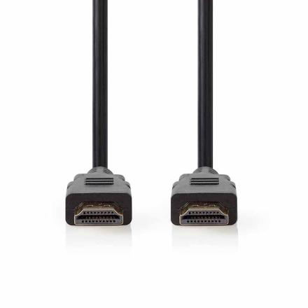 Cabo HDMI Dourado Macho / Macho 1.4 Preto 1.5m