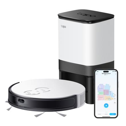 Aspirador Robot Tp-Link Tapo RV20 Mop Plus Auto-Empty Dock