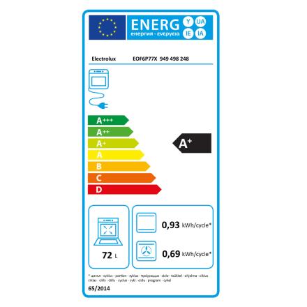 Forno Encastre Electrolux Pirol. Surro EOF6P77X