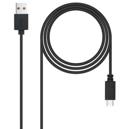 Cabo USB 2.0 Nanocable 10.01.2103/ USB Macho - USB Tipo-C M