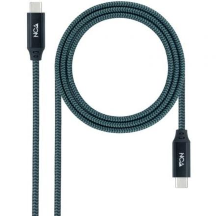 Cabo USB 3.2 Nanocable 10.01.4301-COMB/ USB Tipo-C Macho -