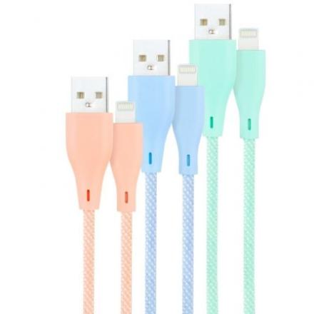 Cabos USB 2.0 Lightning Nanocable 10.10.0401-CO1/ USB Macho