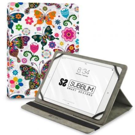 Capa para Tablet Subblim Mariposas para Tablet de 11"