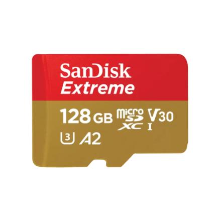 Cartão Memória Sandisk Extreme 128 Gb Microsdxc Uhs-I Clase