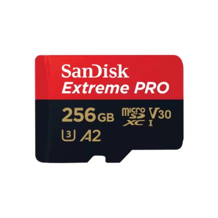 Cartão Memória Sandisk Extreme Pro 256 Gb Microsdxc Uhs-I Cl