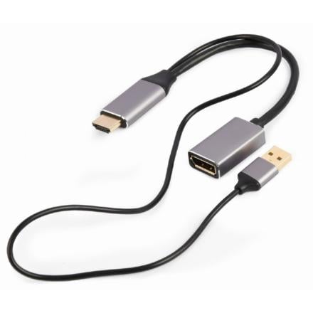 Cabo Adaptador Gembird 4K Hdmi Macho para Displayport 10cm