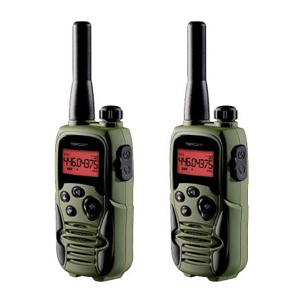 Pack 2 Walkie Talkies Topcom Twintalker 6406 Airsoft PMR446