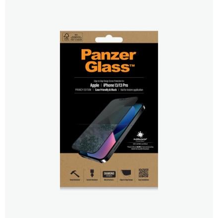 Película Panzerglass Iphone 2022 6.7´´ Max/13 Pro Max Privac