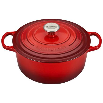 Panela Le Creuset Evolu Ferro Fundido 26cm Cereza