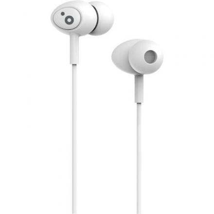 Auriculares Sunstech Pops com Microfone Brancos