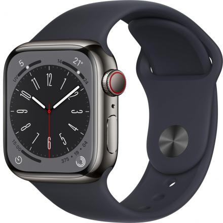 Smartwatch Apple Serie 8 Oled 41mm GPS Grafite