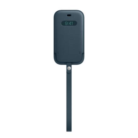 Bolsa em Pele com MagSafe para iphone 12 Mini Azul
