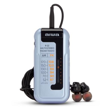 Rádio de Bolso Aiwa Mini Pocket Radio AM/FM