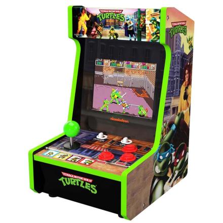 Máquina de Jogos Arcade 1UP de Mesa Teenage Mutant Turtles