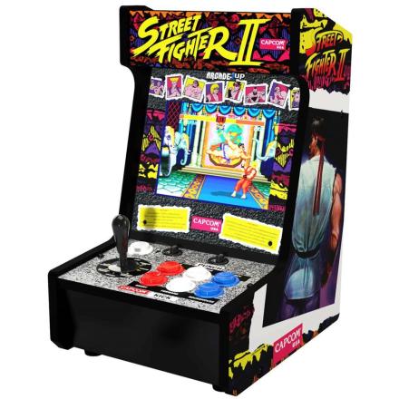 Máquina de Jogos Arcade 1UP de Mesa Street Fighter II