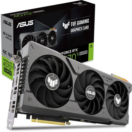 Placa Gráfica Asus Tuf Rtx 4070 Ti Super Oc 16Gb Gaming