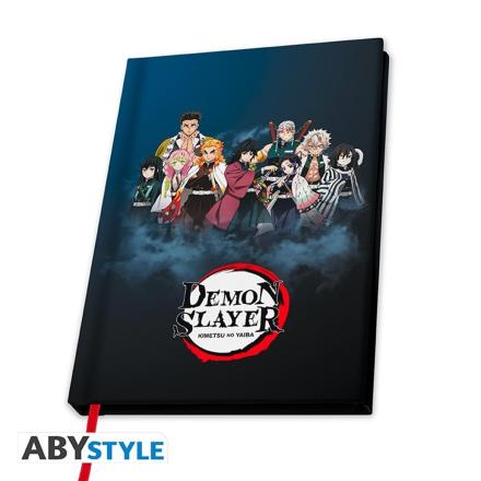 Caderno Abystyle Demon Slayer Pilares
