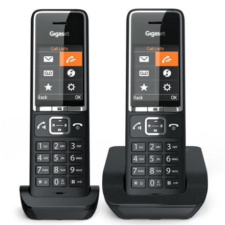 Telefone Fixo sem Fios Gigaset Confort 550 Duo