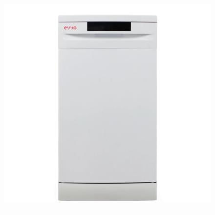 Máquina de Lavar Loiça EVVO D1 Slim 45cm Branca Classe E