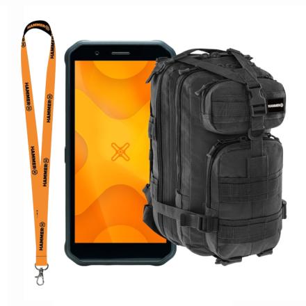 Pack Smartphone Hammer Energy X 4GB 64GB NFC c/ Acessórios