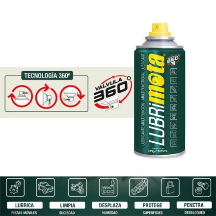 Spray Lubrificante Multifunções 125ml MOTA