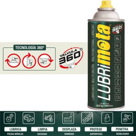 Spray Lubrificante Multifunções 450ml MOTA