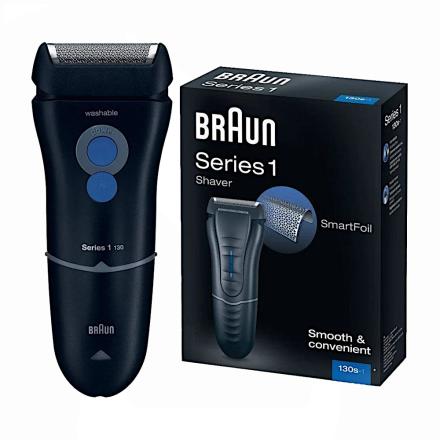 Máquina de Barbear Braun 130 Serie 1 Azul
