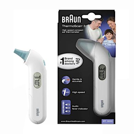 Termómetro Infavermelho de Ouvido Braun Thermoscan 3