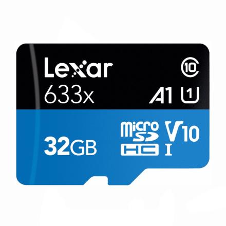 Cartão de Memória MicroSD Lexar 1066x 32GB