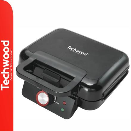 Máquina 3em1 C/ Função Waffle/Tostadeira/Grelhador TECHWOOD