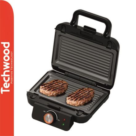 Máquina 3em1 C/ Função Waffle/Tostadeira/Grelhador TECHWOOD
