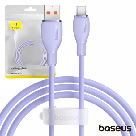 Cabo USB-A Macho P/ USB-C Macho 1.2m 100W Pudding BASEUS