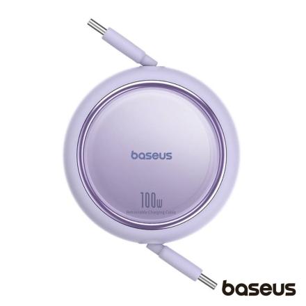Cabo Retrátil USB-C P/ USB-C Macho PD 100W BASEUS