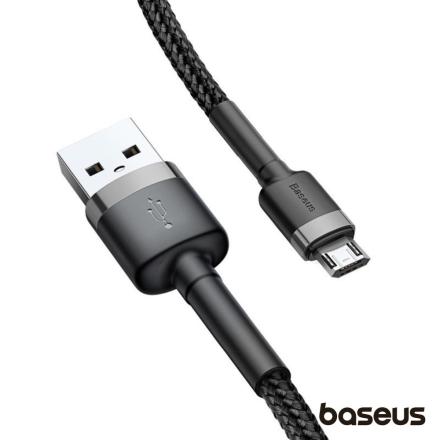 Cabo USB-A Macho P/ MicroUSB Macho 0.5m Cafule BASEUS