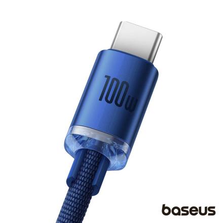 Cabo USB-A / USB-C Macho Crystal Shine 100W 2m BASEUS