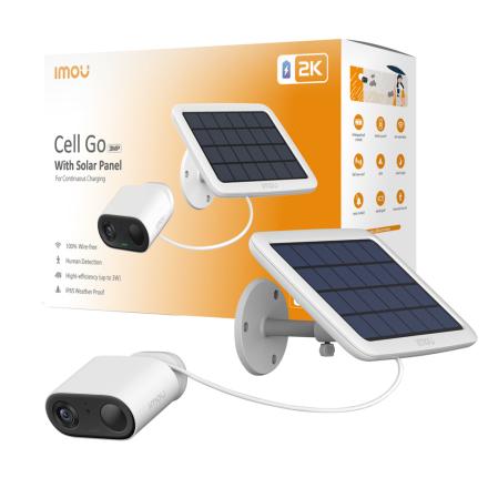 Câmara de Vigilância Imou Cell Go Kit 3MP 2K IP65 Wifi