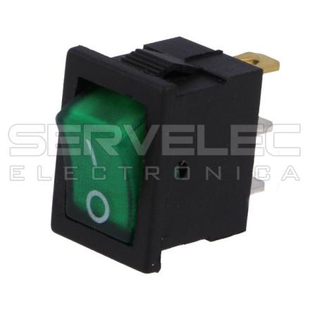 Interruptor C/ Luz 3a/250vac Spst Off-On