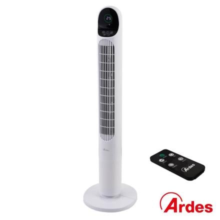 Ventilador Torre 45W Preto C/ Comando S/ Fios ARDES