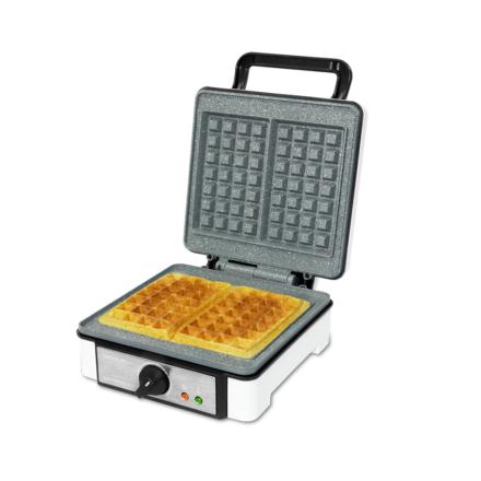 Máquina Waffle Cecotec Fun Gofrestone Double 1200W