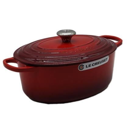 Caçarola le creuset signature oval 31cm vermelho cereja (21