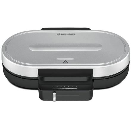 Máquina de Waffle Rommelsbacher Prata Preto WA 1250