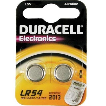 Pilha duracel.esp.electr.lr54 -54k2