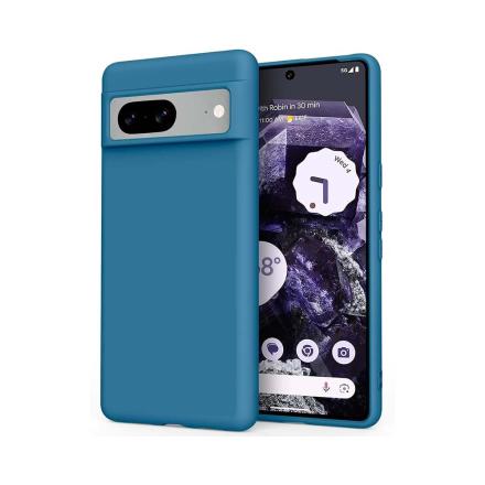 Capa de silicone Google Pixel 8 Azul