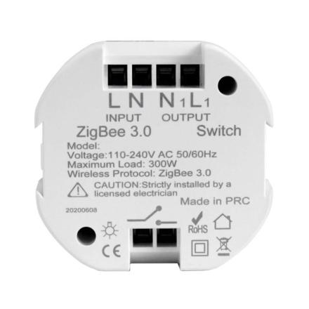 Módulo Automação Estores Zigbee Zemismart Curtain Switch ZW