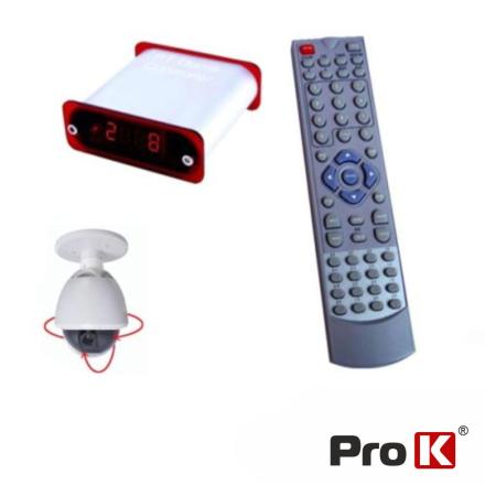 Controlador Ptz Recetor C/Comando Prok