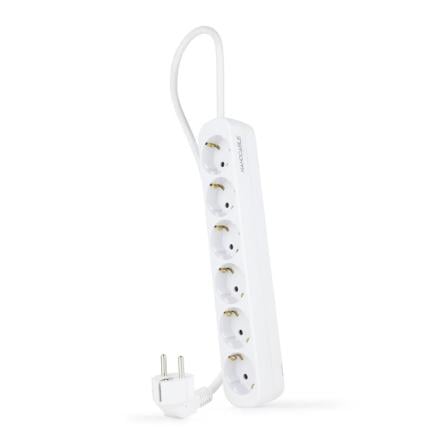 Regleta 6 tomas 1.4 m blanca 10.37.0006-ns nanocable