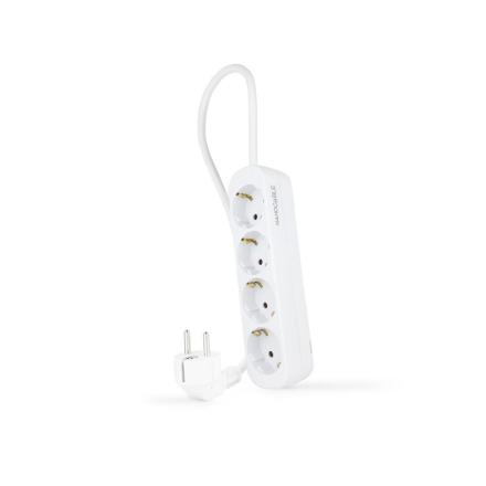 Regleta 4 tomas 1.4 m blanca 10.34.0004-ns nanocable