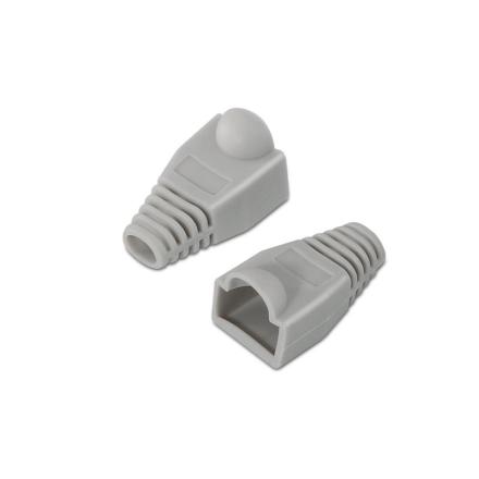 Capa rj45 cinzento 10 uds oem nanocable 10.21.0301-oem