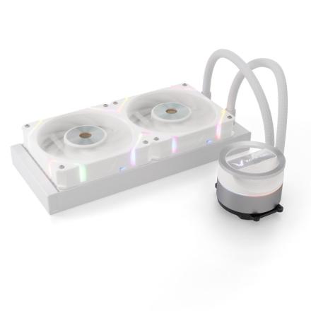Refrigeração líquida cpu valkyrie dragonfang 240 argb branco