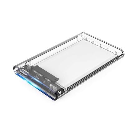 Caixa externa 2.5 coolbox sct-2533 usb3.0 transparente coo-s